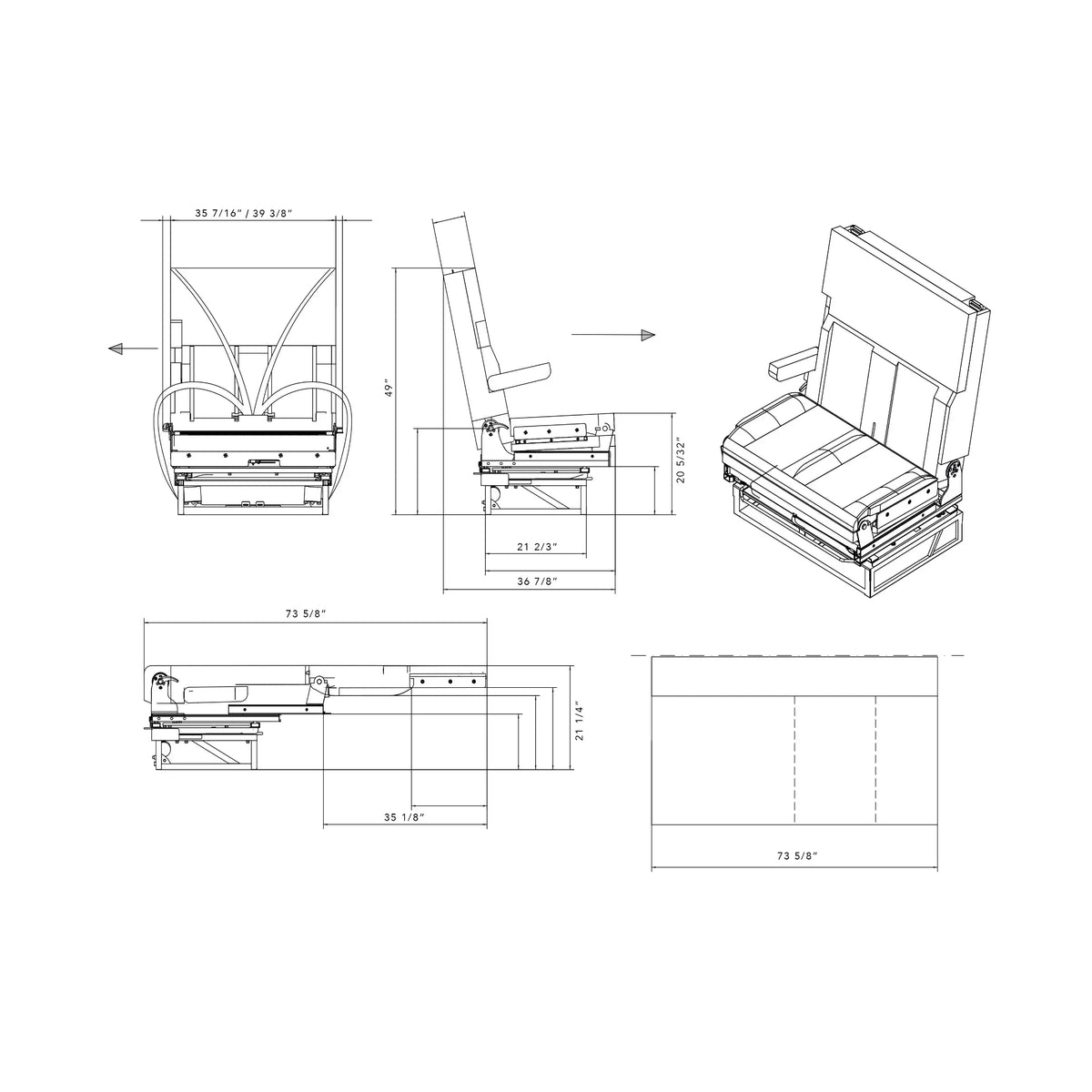 509 Series – Bed-Bench – FASP